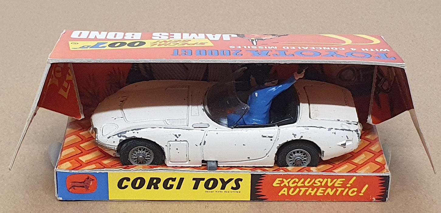 Corgi Toys Original Diecast 336 - Toyota 2000GT Bond 007 You Only Live Twice