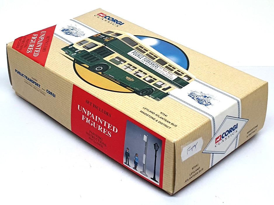 Corgi 1/50 Scale 97341 Leyland Atlantean Bus Maidstone & District - Green/Cream