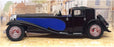 Matchbox Appx 12cm Long Diecast YY45 - Bugatti Royale - Black/Blue