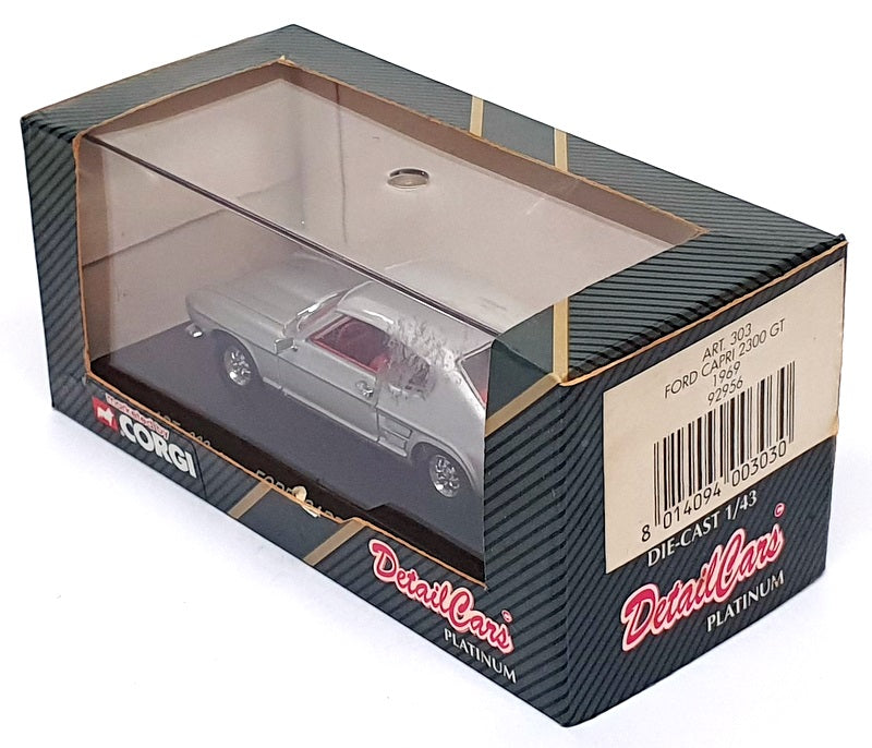 Detail Cars 1/43 Scale ART303 - 1969 Ford Capri 2300 GT - Silver