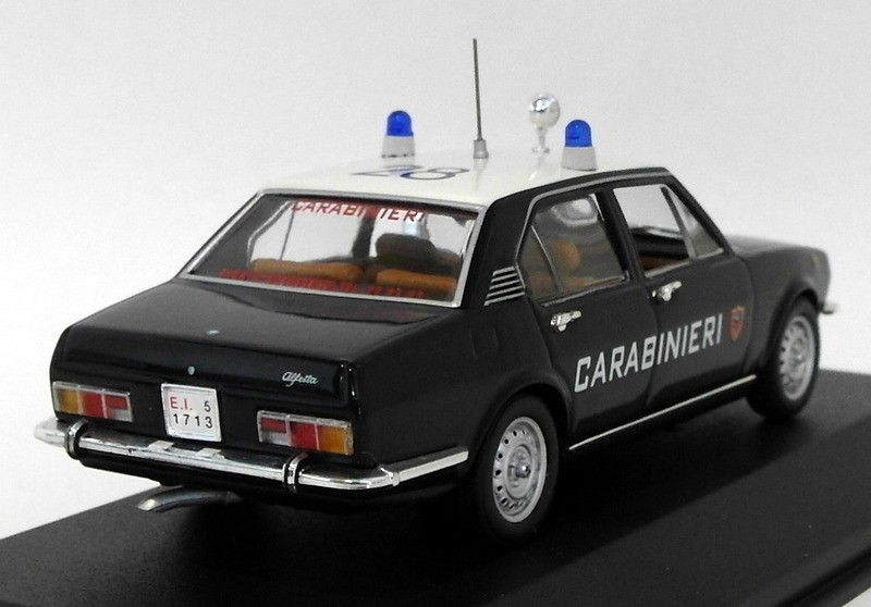 Minichamps 1/43 Scale 400 120290 - 1972 Alfa Romeo Aletta 1.8 - Carabinieri