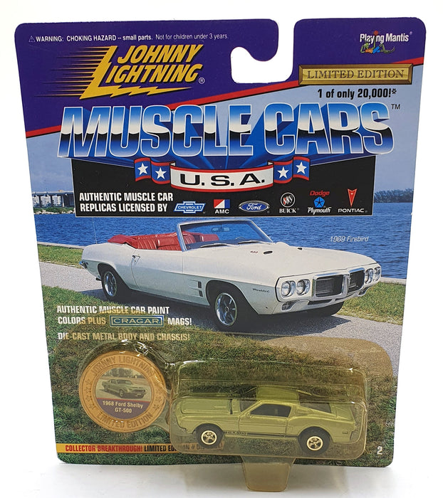 Johnny Lightning 1/64 Scale 202-02 Muscle Cars USA 1968 Ford Shelby GT-500 Green