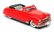 Brooklin Models 1/43 Scale BRK15a - 1950 Mercury Convertible - Red
