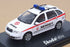 Abrex 1/43 Scale 143ABX004XJ - Skoda Fabia Prague Transport Police  - White/Red