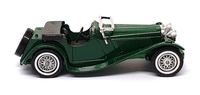 Matchbox Models Of Yesteryear 9.5cm Long Diecast Y-1 - 1936 Jaguar SS-100 Green