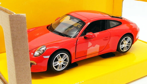 Rastar 1/24 Scale Diecast Model Car 56200 - Porsche 911 Carrera S - Red