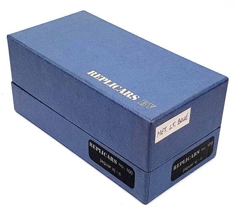 Replicars 1/43 Scale No. 100 - Jaguar XJC - Met. Lt. Blue