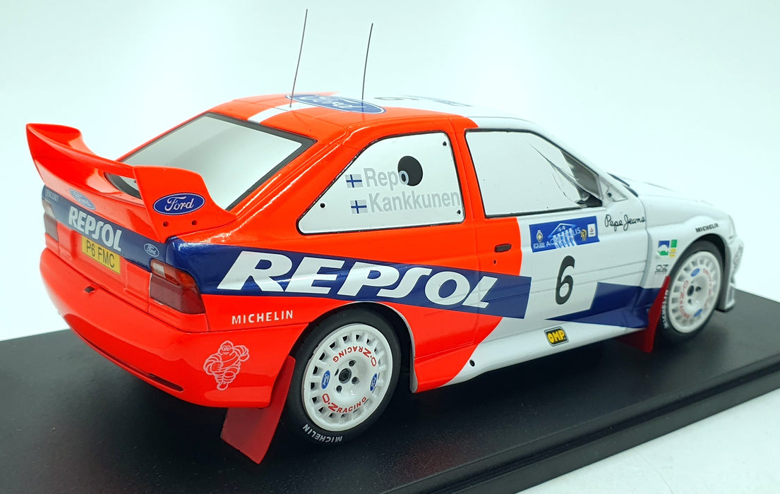 Ixo 1/18 Scale Diecast 18RMC172B Ford Escort WRC #6 Acropolis Rally 1997