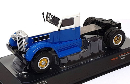 Ixo Models 1/43 Scale TR205.22 - 1946 Federal 45m Truck - Blue/White