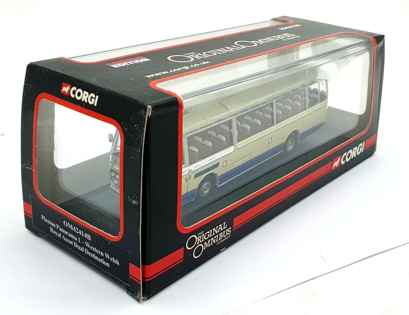 Corgi 1/76 Scale OM42414B - Plaxton Panorama 1 Western Welsh Royal Ascot