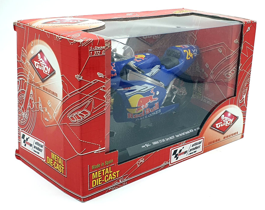 Guiloy 1/10 Scale 136523 Yamaha YZR 500/Garry McCoy Motorcycle Team Red Bull #24