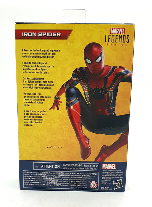 Hasbro 6 Inch Figure 202185- Marvel Legends Spiderman Iron Spider