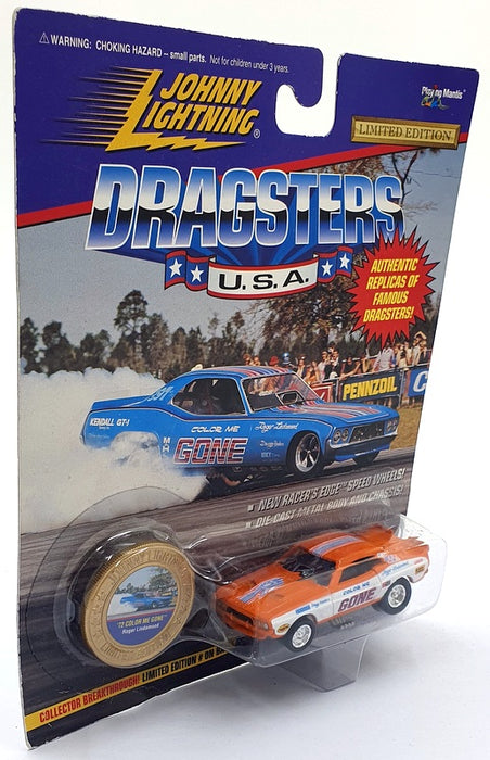 Johnny Lightning 1/64 Scale 320-100 Dragsters USA 1972 Colour Me Gone Lindamood