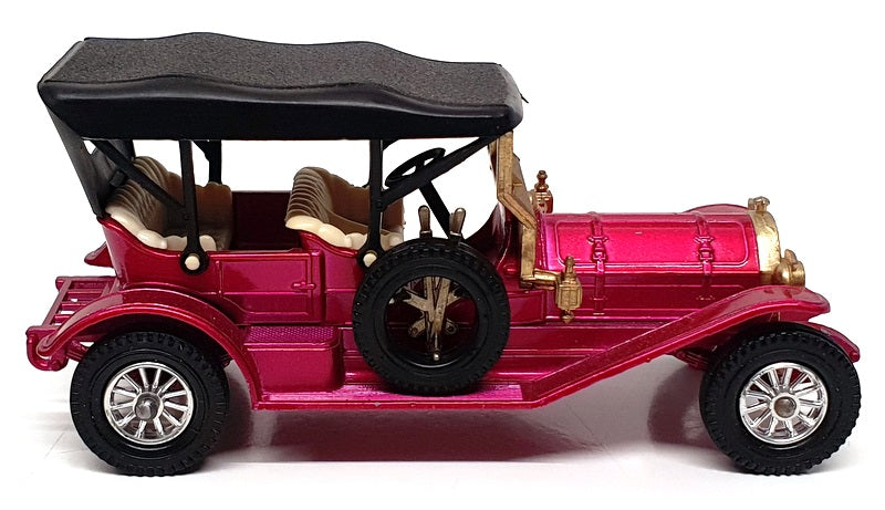 Matchbox Appx 10cm Long Diecast Y-9 - 1912 Simplex - Met Dk Red/Black