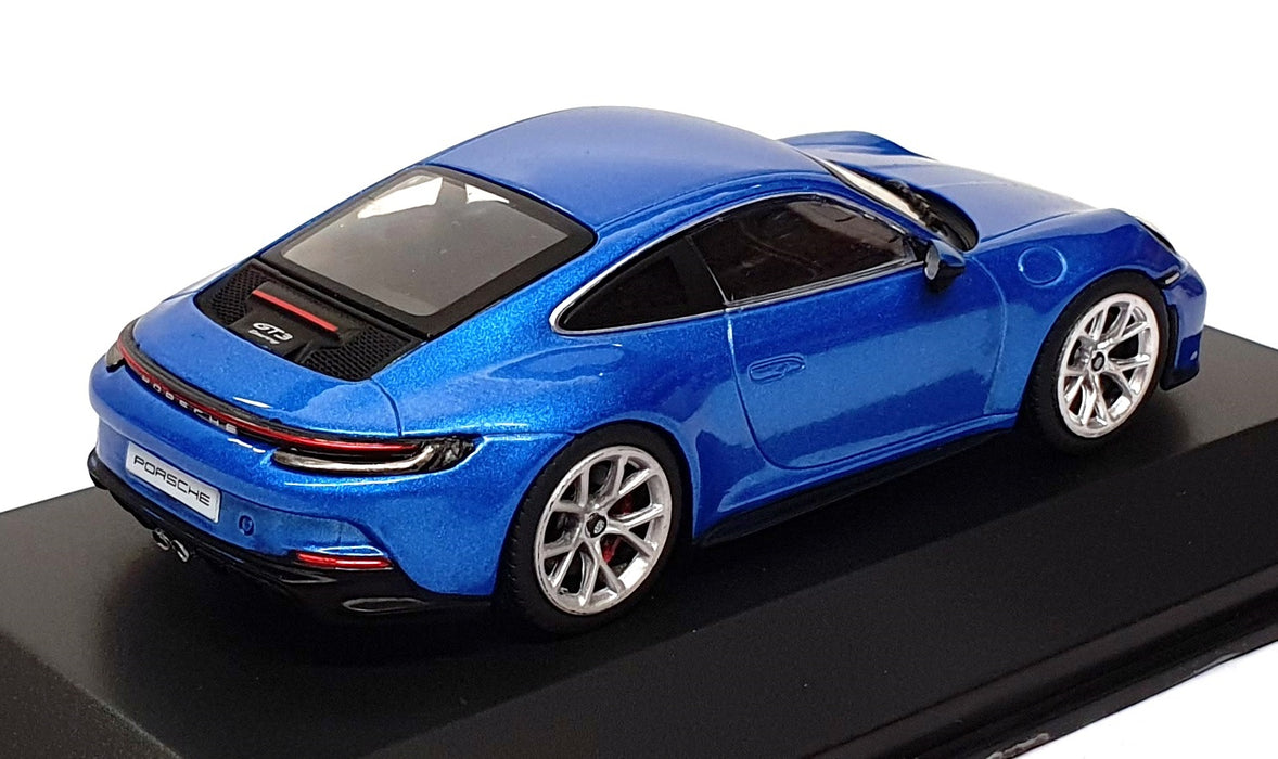 Solido 1/43 Scale S4316504 - 2023 Porsche 911 GT3 Touring - Met. South Sea Blue