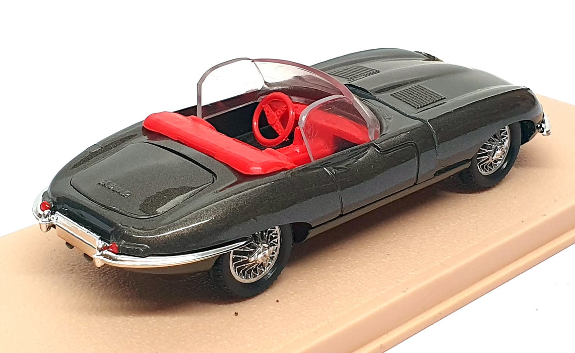 Eligor 1/43 Scale Diecast 1152 - 1964 Jaguar E Roadster - Met. Dk. Grey