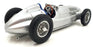 CMC 1/18 Scale Diecast M-018 - Mercedes-Benz W165 1939 Tripolis - Silver