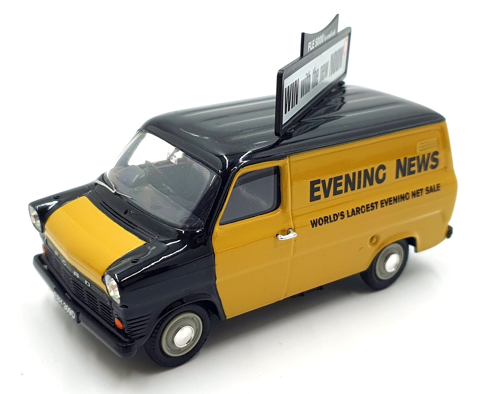 Vanguards 1/43 Scale Diecast VA06601 - Ford Transit Mk.1 Van - Evening News
