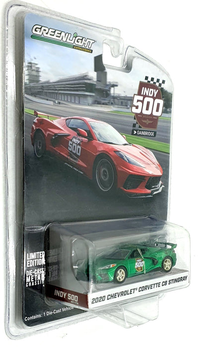 Greenlight 1/64 Scale 30227 - 2020 Chevrolet Corvette C8 Stingray - Met. Green