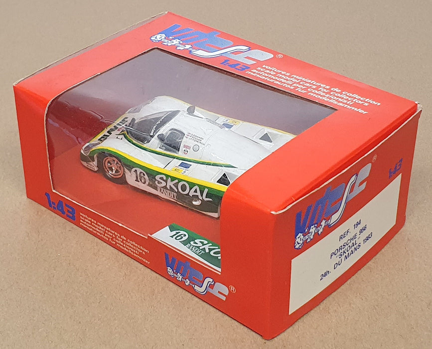 Vitesse 1/43 Scale 194 - Porsche 956 Skoal #16 24h Le Mans 1983