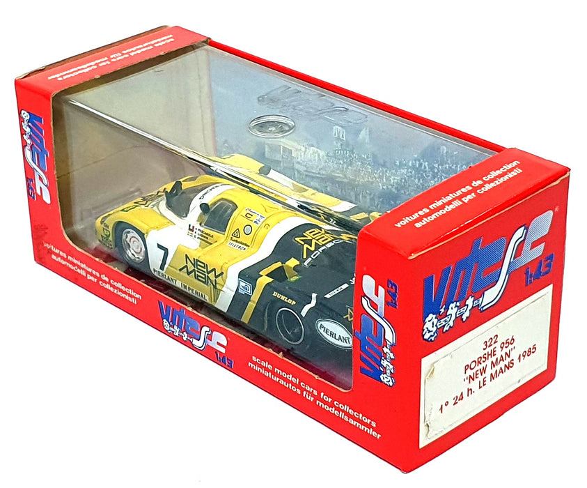 Vitesse 1/43 Scale Diecast 322 - Porsche 956 New Man 1st 24h Le Mans 1985