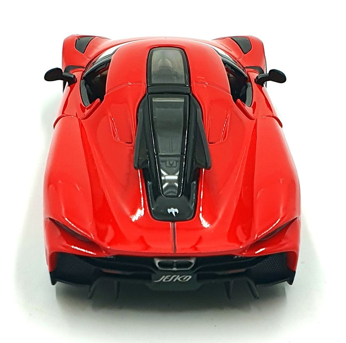 Kinsmart 1/36 Scale Pull Back & Go TY4260 - Koenigsegg Jesko Absolut - Red