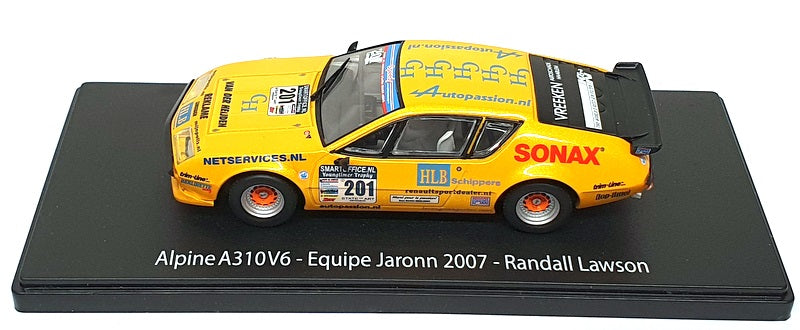 Eligor 1/43 Scale 101141 - Alpine A310V6 Equipe Jaronn 2007 Lawson SIGNED