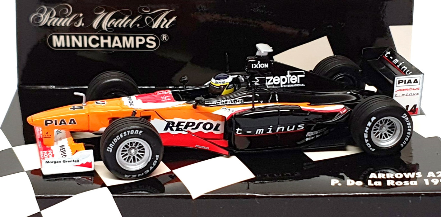 Minichamps 1/43 Scale 430 990014 - F1 Arrows A20 P. De La Rosa 1999