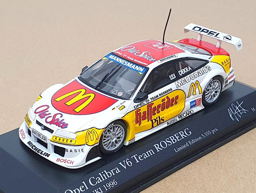 Minichamps 1/43 Scale 430 964244 Opel Calibra V6 MacDonalds Helsinki 1996 Lehto