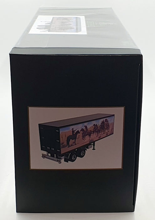 KK Scale Road Kings 1/18 Scale RK180164 - Semi Automatic Truck Trailer Blue