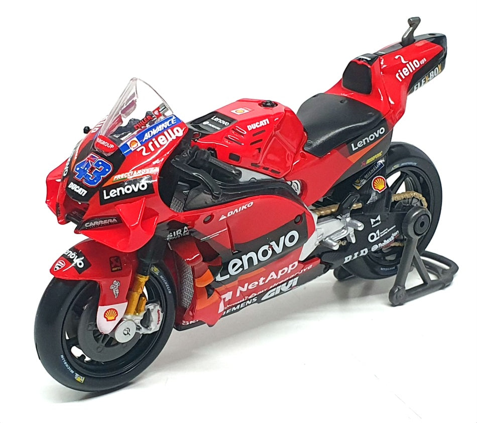 Maisto 1/18 Scale 36391 - Ducati Desmosedici Motorcycle GP 2022 - #43 J. Miller
