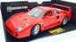 Burago 1/18 Scale Diecast Car 3032 - Ferrari F40 1987 - Red