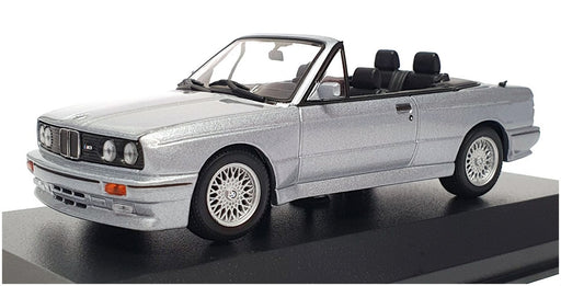 Maxichamps 1/43 Scale 940 020332 - 1988 BMW M3 Cabriolet (E30) - Met Silver Blue