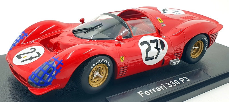 Werk83 1/18 Scale Diecast W18021001 - Ferrari 330 P3 Spyder Le Mans 1966 #27