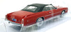 Model Car Group 1/18 Scale MCG18471 - Cadillac Eldorado Convertible - Met. Red