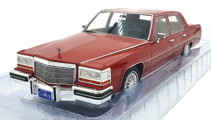 Model Car Group 1/18 Scale MCG18251 - Cadillac Fleetwood Brougham Met. Dark Red
