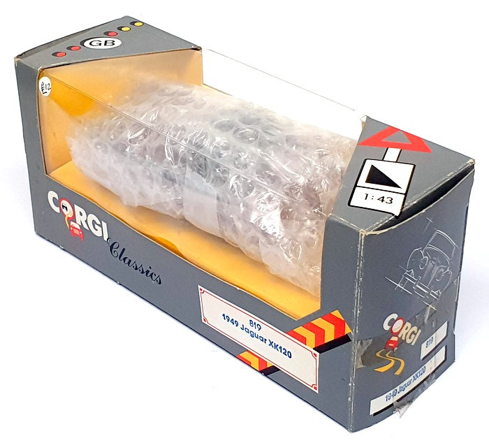 Corgi 11.5cm Long Diecast 819 - Jaguar XK120 - Maroon