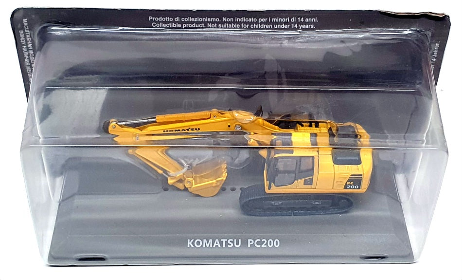 Atlas Editions 1/72 Scale MX4ALA0001 - Komatsu PC200 Shovel - Yellow