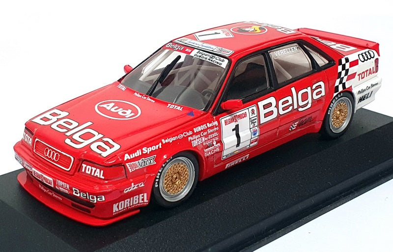 Miniature 1:43 Minichamps - Audi V8 Quattro Evo Belga #1 Ph. Verellen - Occasion