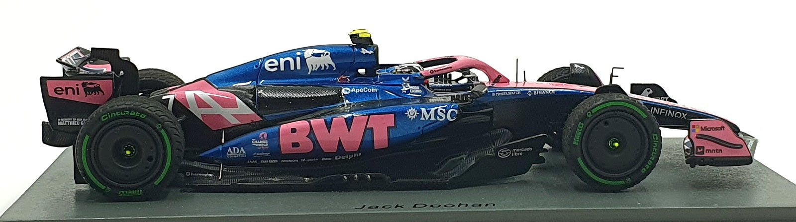 Spark 1/43 Scale S9585 - F1 Alpine A525 BWT #7 Austraian GP 2025 - Doohan