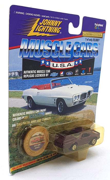 Johnny Lightning 1/64 Scale 202-02 Muscle Cars USA 1972 AMC Javelin - Purple