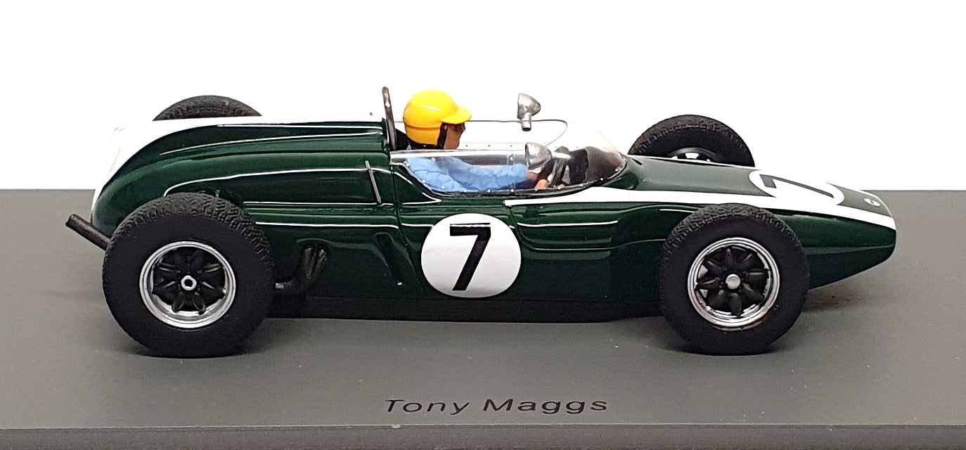 Spark 1/43 Scale S8071 - F1 Cooper T55 #7 5th Dutch GP 1962 T. Maggs