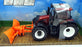 Burago 1/32 Scale Diecast 18-44084 - Valtra N174 Tractor - Maroon