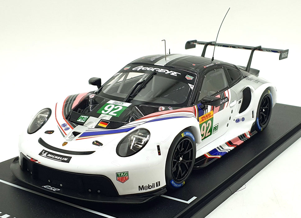 IXO 1/18 Scale LEGT18-23030 - Porsche 911 RSR #92 WEC Race 8h Bahrain 2022