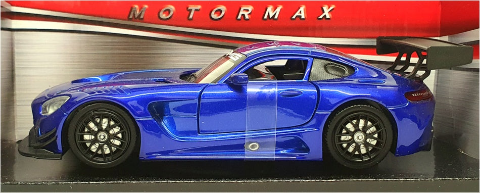 Motor Max 1/24 Scale Diecast 73386BL - Mercedes AMG GT3 - Blue