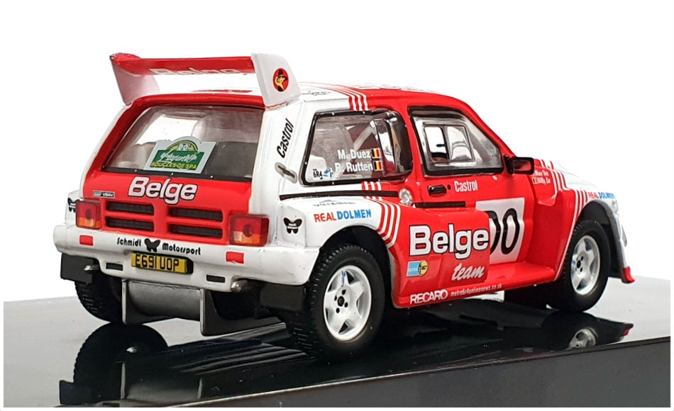 Ixo 1/43 Scale Diecast RAC249 - MG Metro 6R4 #D0 Legend Boucles de Spa 2014