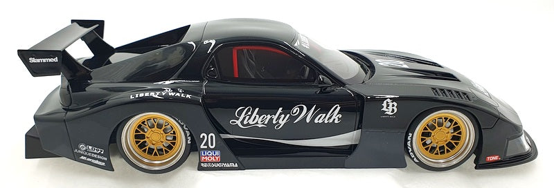 Top Speed 1/18 Scale Resin TS0528 - Mazda RX-7 LB Super Silhouette Black