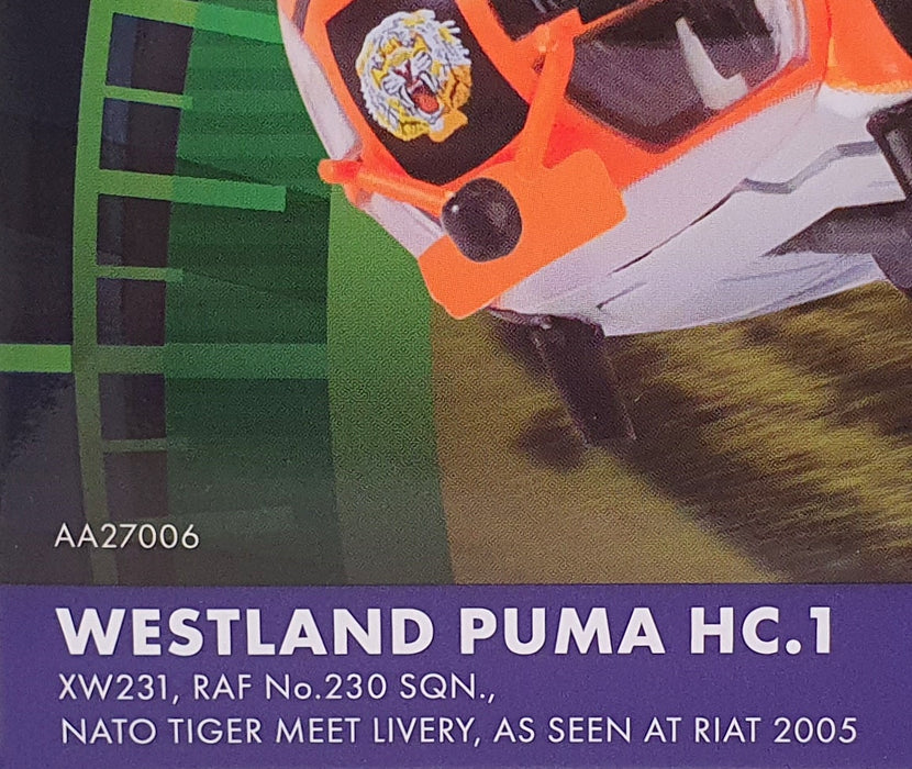 Corgi 1/72 Scale AA27006 - Westland Puma HC.1 XW231 RAF 230 Sq. 2005