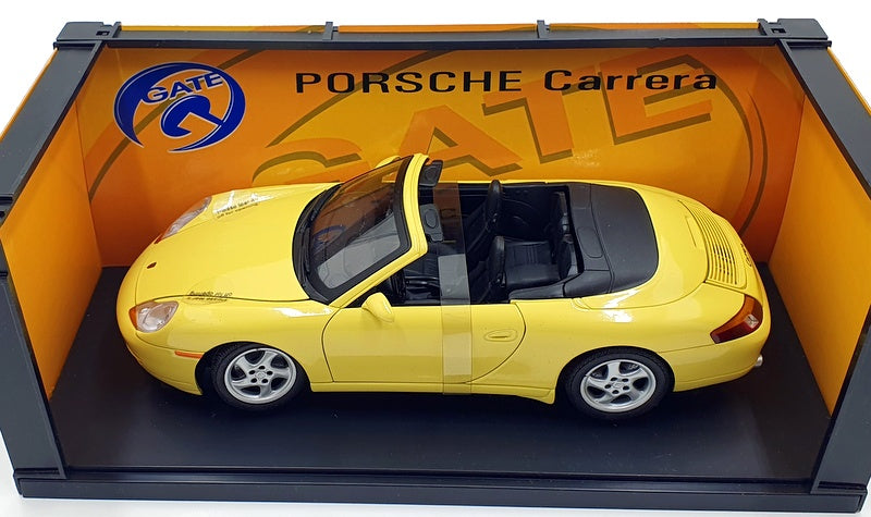 Gate 1/18 Scale Diecast 01054 - Porsche 966 Carrera Cabriolet - Yellow