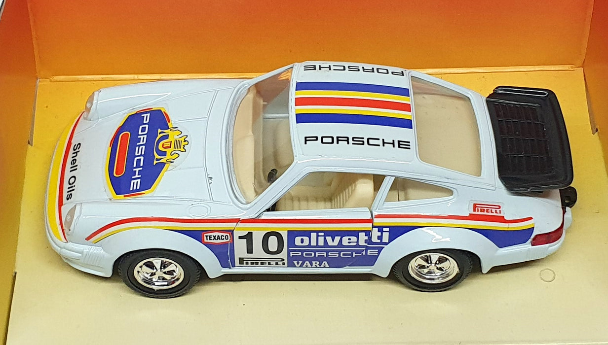 Mira 1/25 Scale Diecast 1505 - Porsche 911 Race Car #10 - White/Blue